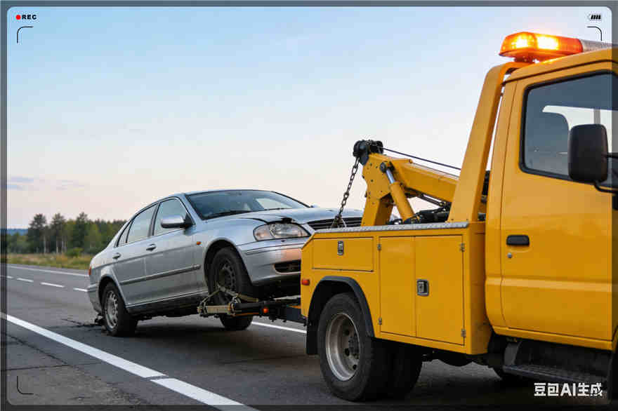 五华区拖车救援电话【案例】